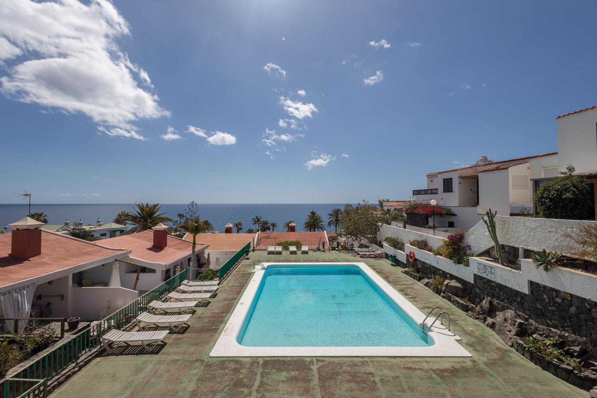 Bungalow playa Águila terraza piscina by Lightbooking Maspalomas  Exterior foto